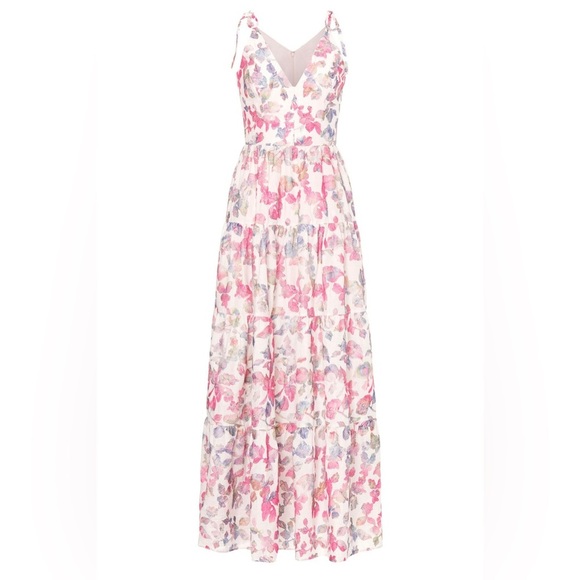 Dress the Population Women’s Floral‎ Pearl Maxi, size Medium, EGUC - Picture 5 of 8